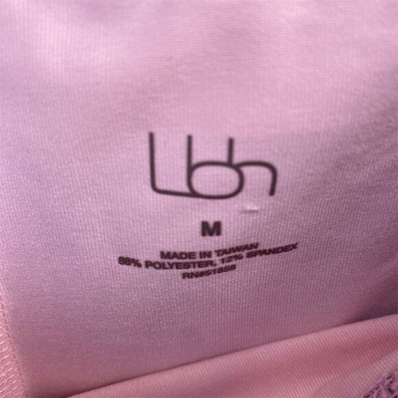 LBH Women's Pleated Tennis Skort M Burgundy & Pink Built-in Shorts - Picture 5 of 8